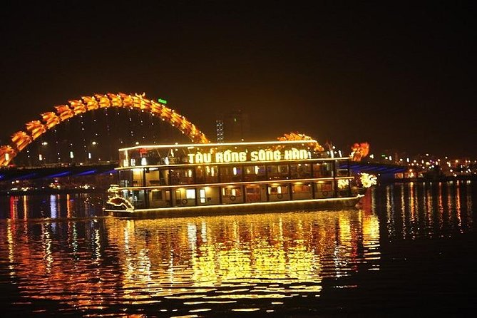 Da Nang Night Motorbike Tour & River Cruise Riding By Lady Rider - Love Bridge and APEC Park: Short Walks, Better Variety