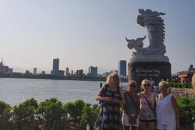 DA NANG NIGHTLIFE Tour with MARBLE MOUNTAIN & LADY BUDDHA STATUE, DRAGON BRIDGE - Logistics that keep the evening smooth