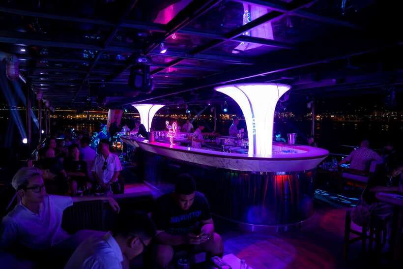 Da Nang: Poseidon Cruise with Dinner and Dragon Bridge Show - The show program: Apsara, Timber dance, photos, and interactive moments