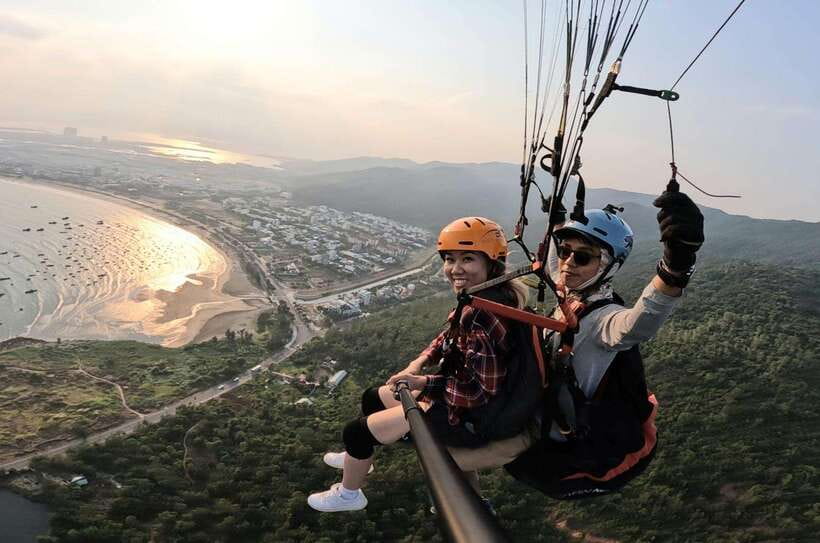 Da Nang Private paragliding experience on Monkey Mountain - Safety and Setup: Waiver, Helmet, and a Pilot Who Runs the Show