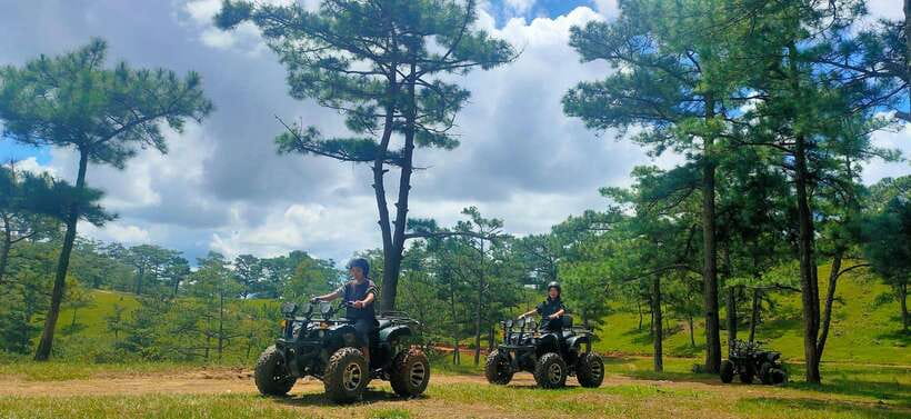 Dalat: 1- or 2-Hour Sightseeing ATV Adventure - No-Drama ATV Training on Automatic Bikes