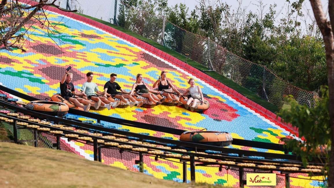 DALAT COUNTRYSIDE- CRAZY HOUSE & MARIO KART - Linh An Pagoda and Elephant Falls Views: Spiritual Grounds With Cave Vibes