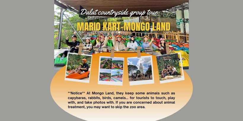 Dalat: Mario Kart - Mongo Land - Countryside Small Group - Why the max-12 group size matters in Dalat