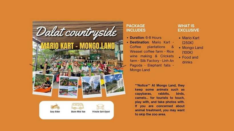 Dalat: Mario kart - Mongo Land - Countryside Tour - Why the guides matter more than you’d think