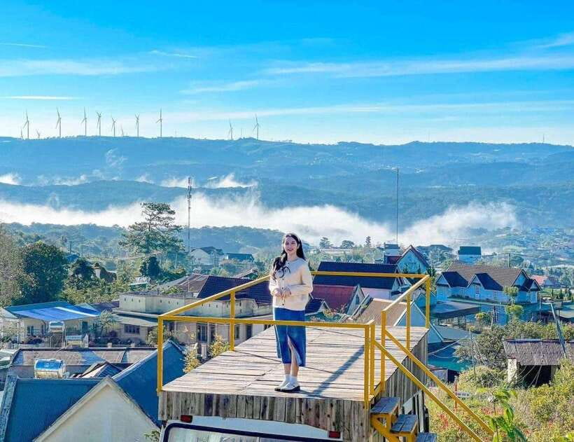 DaLat: Sunrise, Clouds, Peaceful Mornings from 4:00 to 10:00 - Persimmon drying with Japanese-style know-how