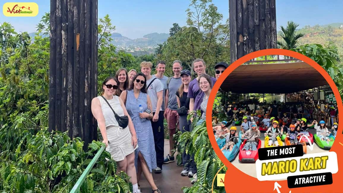 Dalat Top Tourists Sights & 2 Waterfalls - Mario Kart - Key highlights that make this tour click
