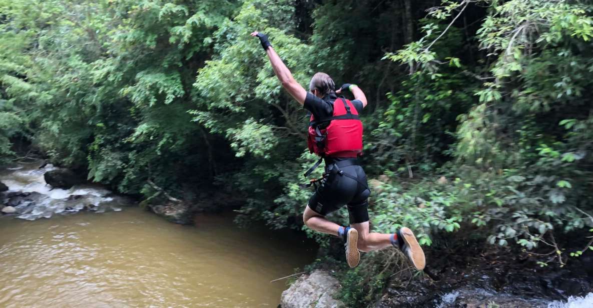 Dalat Vietnam Canyoning - The 5-kilometer jungle hike: fun work that sets the tone