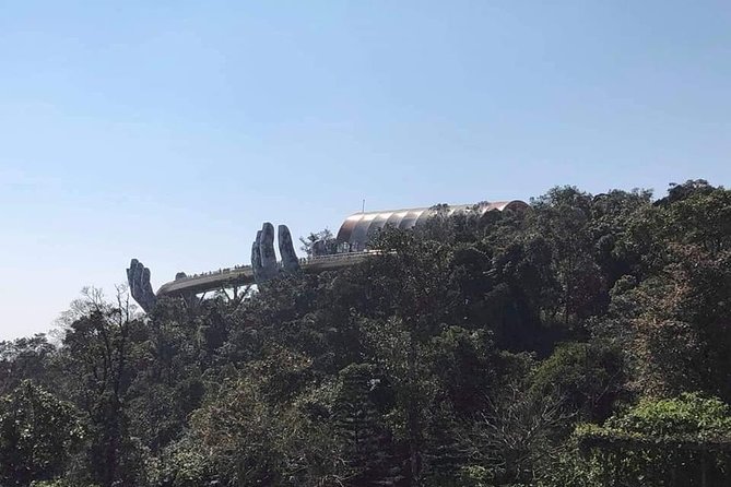 DaNang Fullday Tour-GOLDEN BRIDGE-MARBLE MOUNTAIN-MONKEY MOUNTAIN - Marble Mountains: Caves, Marble Craft, and the Included Elevator