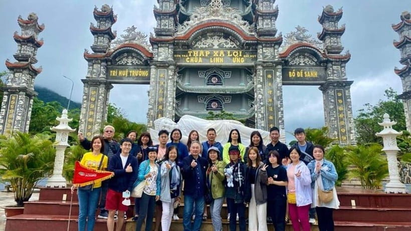 DaNang/HA: Lady Buddha, Marble Mountain & Am Phu Caves Tour - Pickup, timing, and what the bus time is actually like
