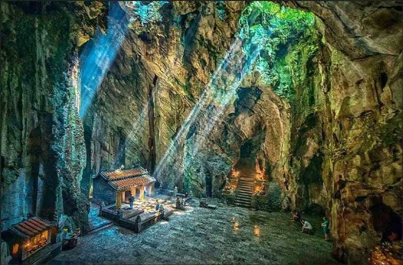 DaNang/HA: Lady Buddha, Marble Mountains, Am Phu Cave Tour - Linh Ung Pagoda and the 67-Metre Lady Buddha: Views Over Son Tra