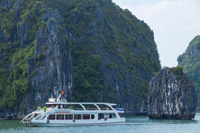DELUXE Halong Cruise 1 Day Tour From Hanoi - Daily Operated - Lan Ha Bay Luxury timing: rowing into caves and switching to smaller boats