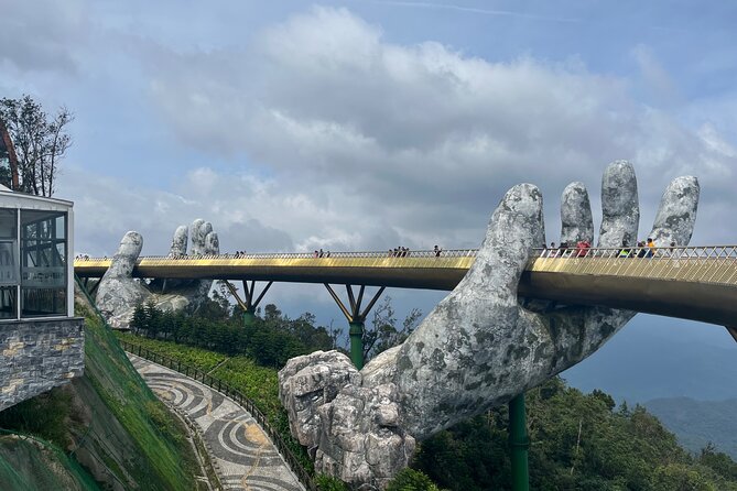 Early tour/ transfer from Hoi An/Da Nang to Golden bridge - French-style gardens and a wine cellar on a mountaintop