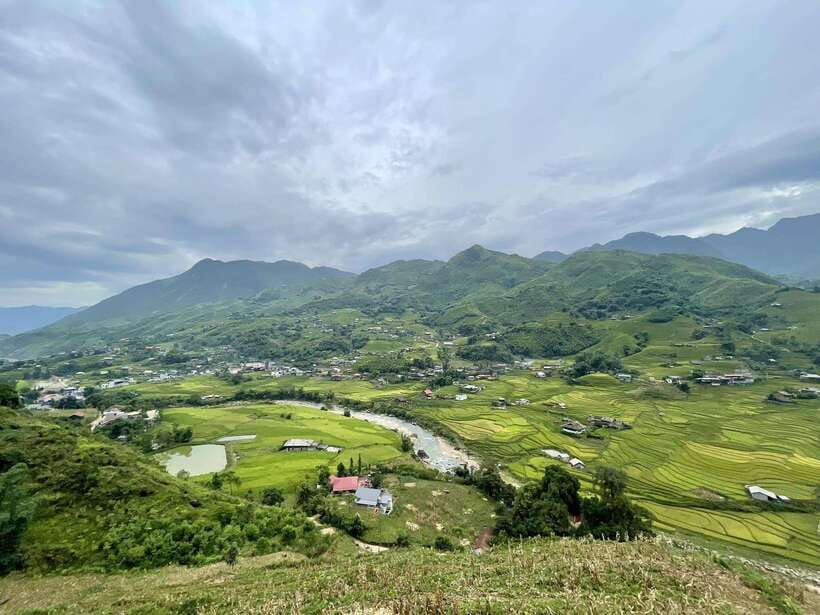 Easy Trek in Sapa mountain : Y Linh Ho - Lao Chai - Ta Van - Morning Pickup in Sapa: Van Ride, First Village Road, and Quick Orientation