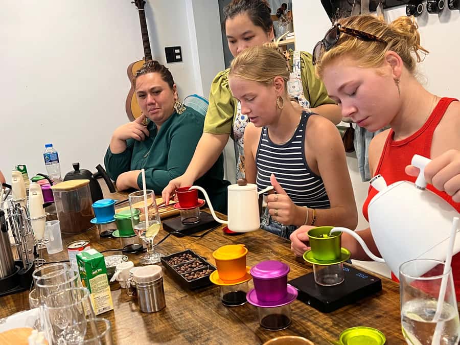 Egg coffee & Course on 4 traditional types of Viet coffee - Getting There: Hem 131 and the 4th Building on the Left
