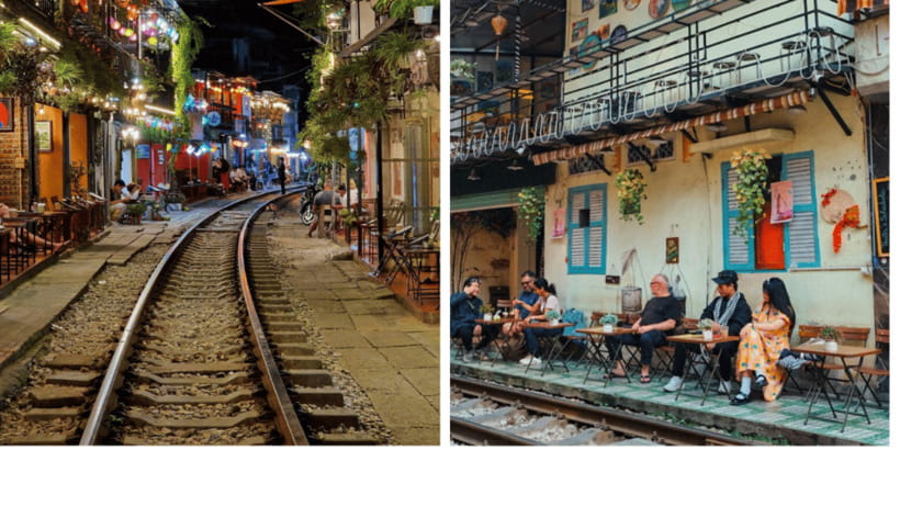 (EN/JP)Private tour with a local friend & Train Street visit - A three-hour Hanoi taste-and-train moment with Hung