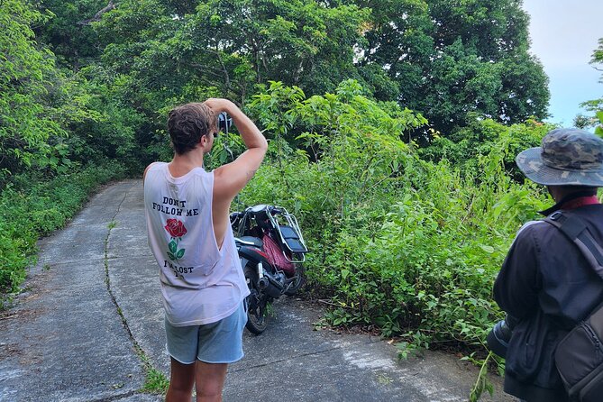 Endangered Monkeys Watching - Red Shanked Douc Langurs - Monkey Mountain, secret beach, and the forest’s supporting cast