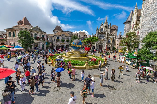 Entry ticket: Ba Na Hills and Golden Bridge Cable Car - French Village: A Classic France Replica in the Clouds