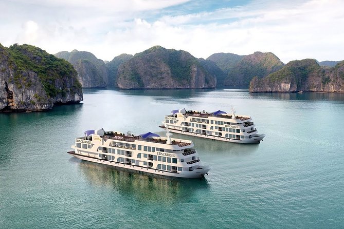 Era Cruise Halong Bay 2Days 1Night on 5 Star Cruise - Hanoi pickup, the ferry handoff, and how Day 1 flows