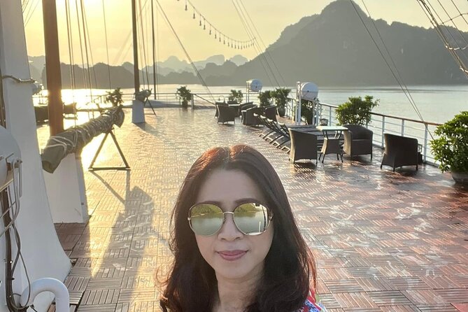 Erina Cruise Lan Ha Bay Halong Bay 3 days 2 nights depart from Hanoi Old Quarter - Accommodation and onboard comfort: A/C rooms, showers, and the small-group advantage