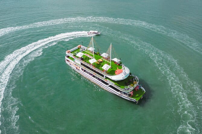 Excite Cruise Full Day Explore Halong Bay from Hanoi - Luon Cave (Hang Luon Cave): Bamboo Boat or Kayak Add-On