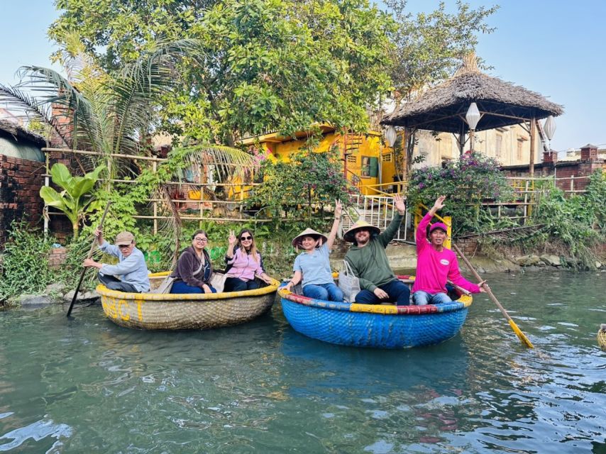 Experience Bamboo Basket Boat on Coconut village w Locals - The spin show, folk singing, and why the noise can matter
