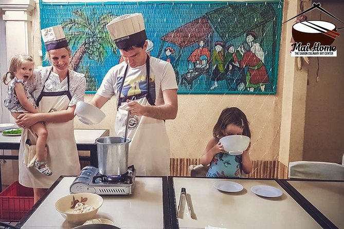 Experience half-day cooking class with market visit - The Chef and the Classroom Vibe (Clean, Organized, and Practical)