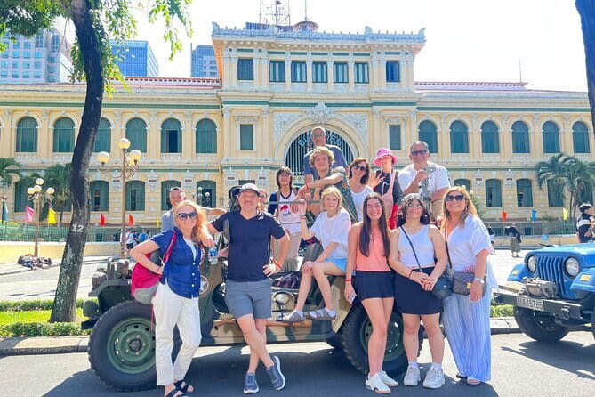 Explore HCMC by US Army Jeep: History & Food - Why a vintage US Army Jeep works so well in District 1