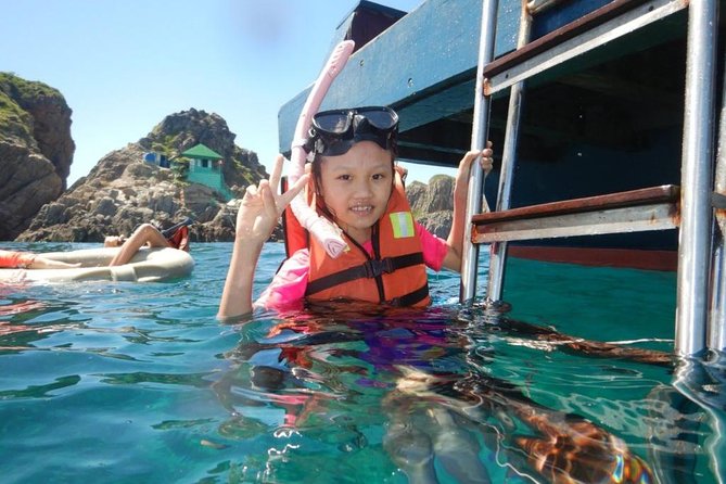 Explore Nha Trang Bay: Half-Day Snorkeling Adventure Tour - Guide quality in the water: Sam, Huy, and Jack as examples