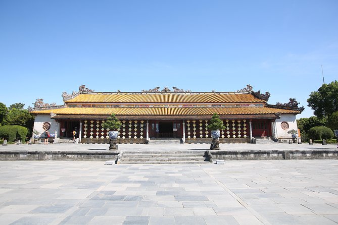 Exploring Hue Imperial City With Professional Driver By Private Car - Khai Định Tomb: European-Vietnamese royal design
