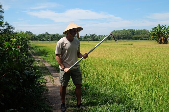 Exploring organic farm & Vietnamese Culinary with Master chef - Cashew nut processing and cashew candy souvenirs