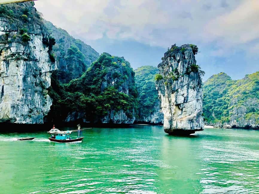 From Cat Ba: Lan Ha and Monkey Island Full Day Boat Trip - 16:30 Sunset Tea and the Ride Back to Cat Ba