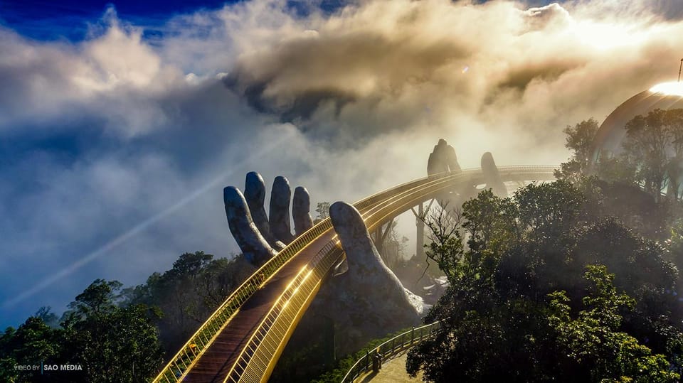 From Da Nang: Full-Day Ba Na Hills and Golden Bridge Tour - Linh Ung Pagoda: The Quiet-Scale Contrast