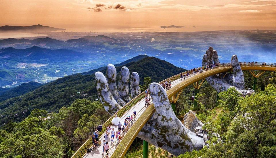 From Da Nang/Hoi An: Ba Na Hills Golden Bridge small group - Golden Bridge and the Golden Hands: the main-photo moment done right
