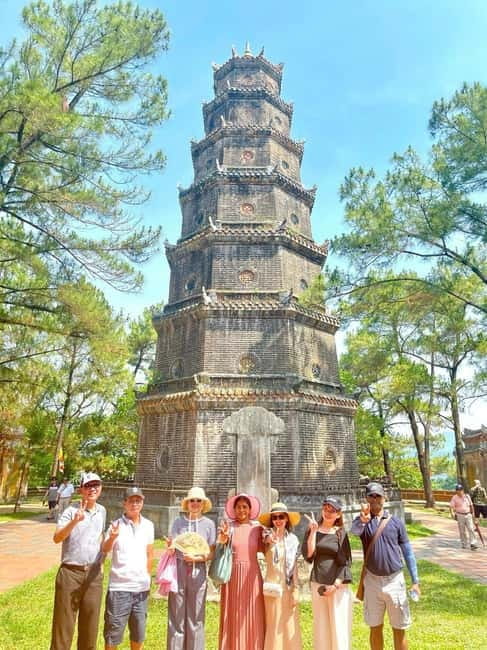 From Da Nang: Hue City Full-Day Tour with Lunch (Group tour) - Lang Co stops: pearls and melaleuca oil break up the drive