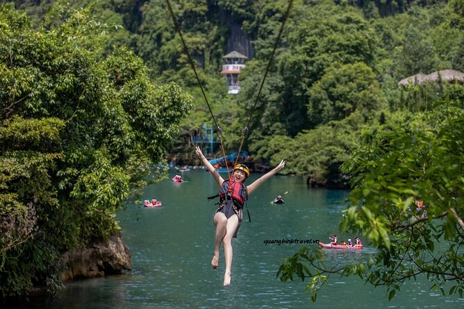 From Dong Hoi: Paradise Cave and Zipline Dark cave full day tour - Key highlights at a glance