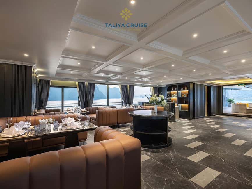 From Ha Noi: Full Day Ha Long/Lan Ha Bay by Taliya Cruise - Cooking demo and afternoon tea: small, fun, and not rushed