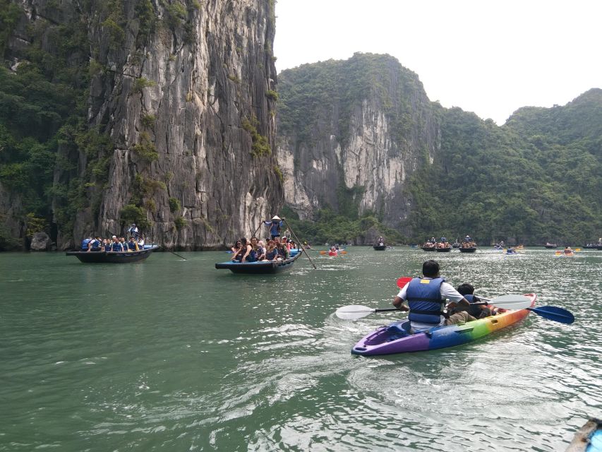 From Ha Noi - Fullday Trip Ha Long Bay - TiTop Beach: swim time or the short hike for the view