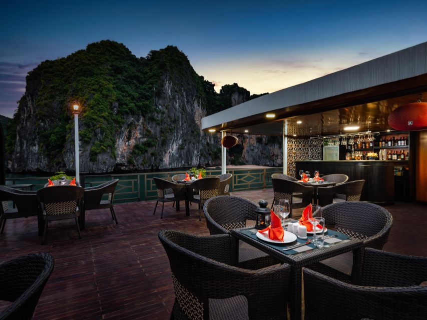 From Halong: 2 Days / 1 night with Halong - Lan Ha tour - Day 2: Dark & Bright Cave by Local Rowing Boat (Then Straight Back)