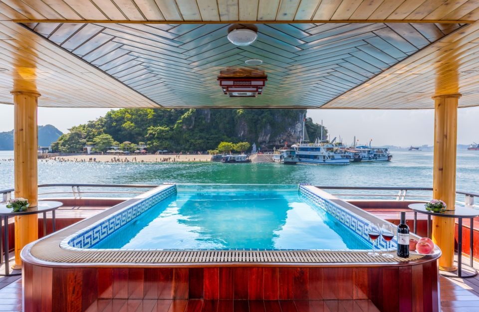 From Hanoi: 1-Day Halong 5-Star Cruise w/Jacuzzi & Limousine - Sunset Return and Back to Hanoi: What the End Feels Like