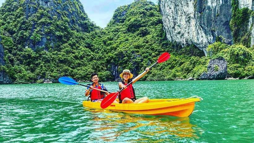 From Hanoi: 1 -Day Halong Bay Cruise With Big & Small Groups - Luon Cave by Kayak or Bamboo Boat: The Most Scenic Optional Add-On