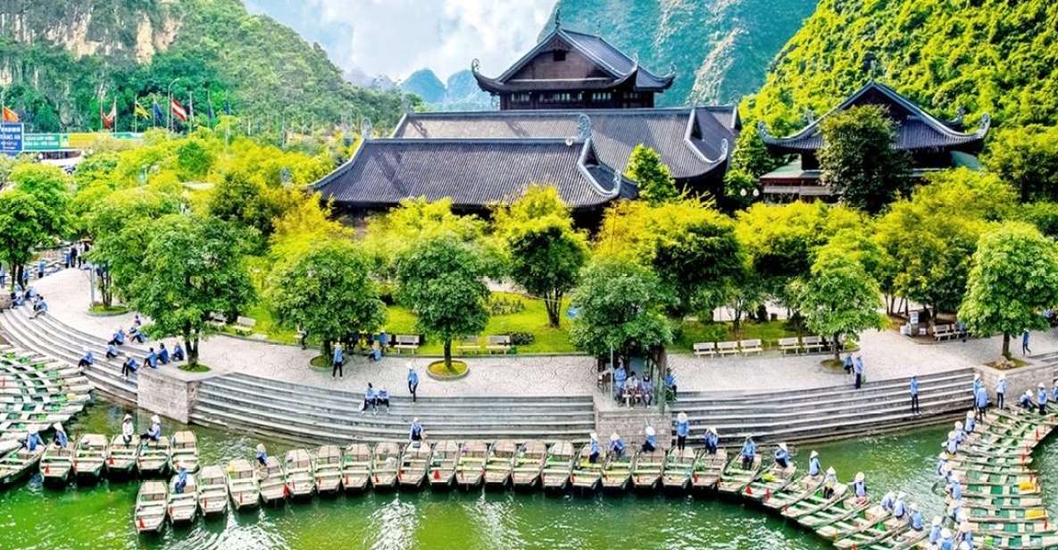 From Hanoi: 1 Day Tour to Trang An, Mua Cave and Ngoa Long - Lunch, tea break, and village biking near Trang An