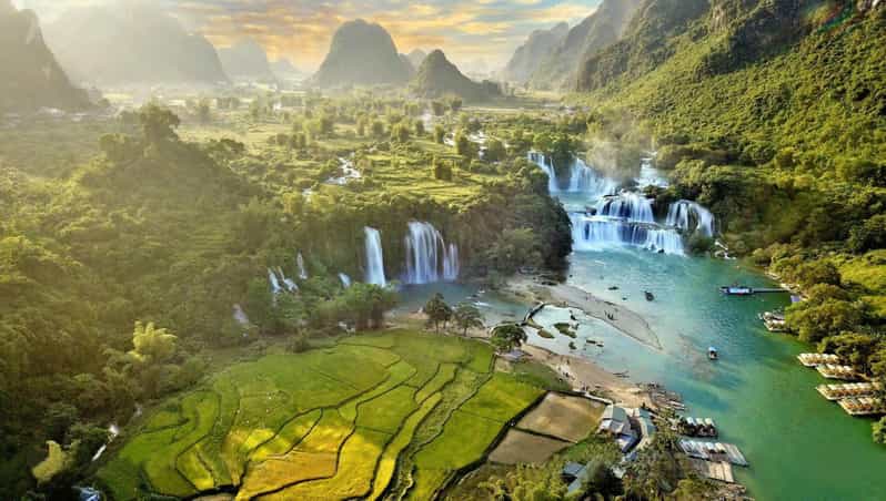 From Hanoi: 2-Day Ban Gioc Waterfall Tour - Small Group - Day 2: Ban Gioc Pagoda viewpoint and Angle’s Eye Mountain’s through-hole