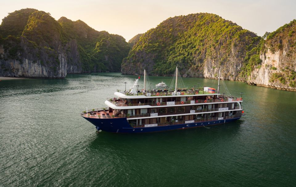 From Hanoi: 2-Day Halong and Lan Ha Bay La Pandora Cruise - Onboard Evening: Spring-Roll Class, Sunset Party, and How the Night Works