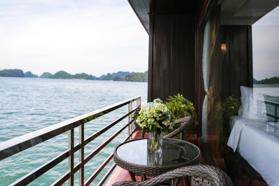 From Hanoi: 2-Day Halong and Lan Ha Bay La Pandora Cruise - Day 2: Sunrise on Ha Long-Lan Ha Waters and Dark & Bright Cave