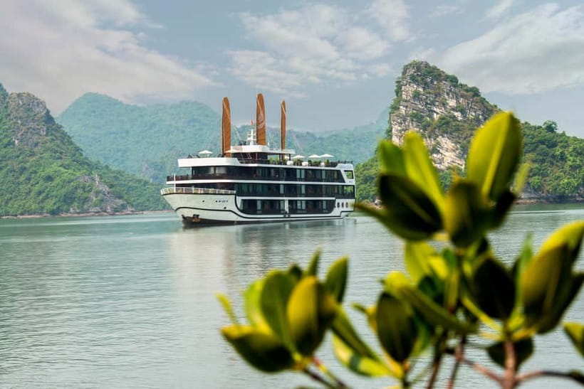 From Hanoi: 2-Day Lan Ha Bay 5-Star Cruise with Balcony - Key highlights at a glance