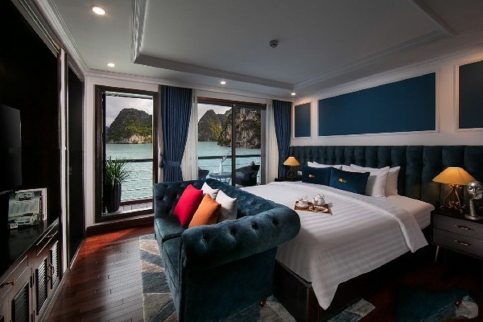From Hanoi: 2-Day Lan Ha Bay 5-Star Cruise with Balcony - Cabin with balcony: what the upgrade actually buys you