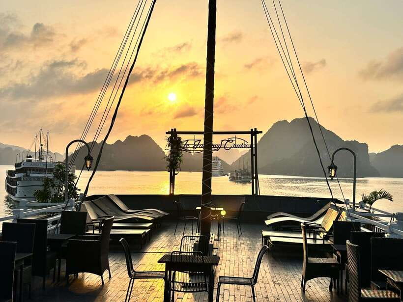 From Hanoi: 3D2N Ha Long & Lan Ha Bay by Le Journey Cruise - Day 1: Surprising Cave, Ti Top Island, and a full evening routine