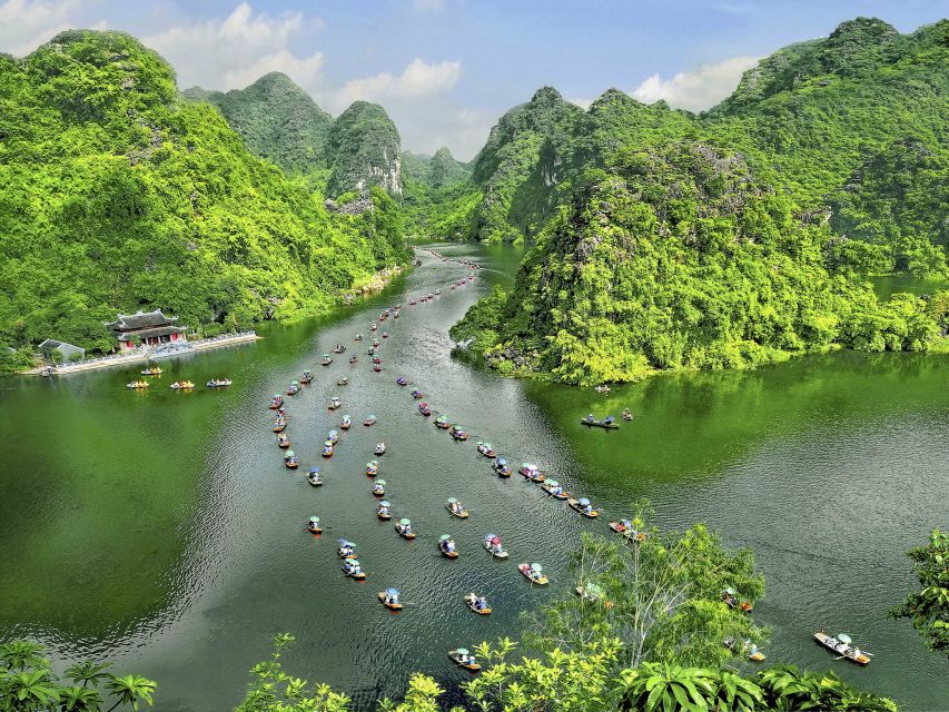 From Hanoi: Bai Dinh, Trang An, and Mua Cave Full-Day Tour - Bai Dinh Pagoda: 10-Meter Bronze Buddha and 500 La Han Statues