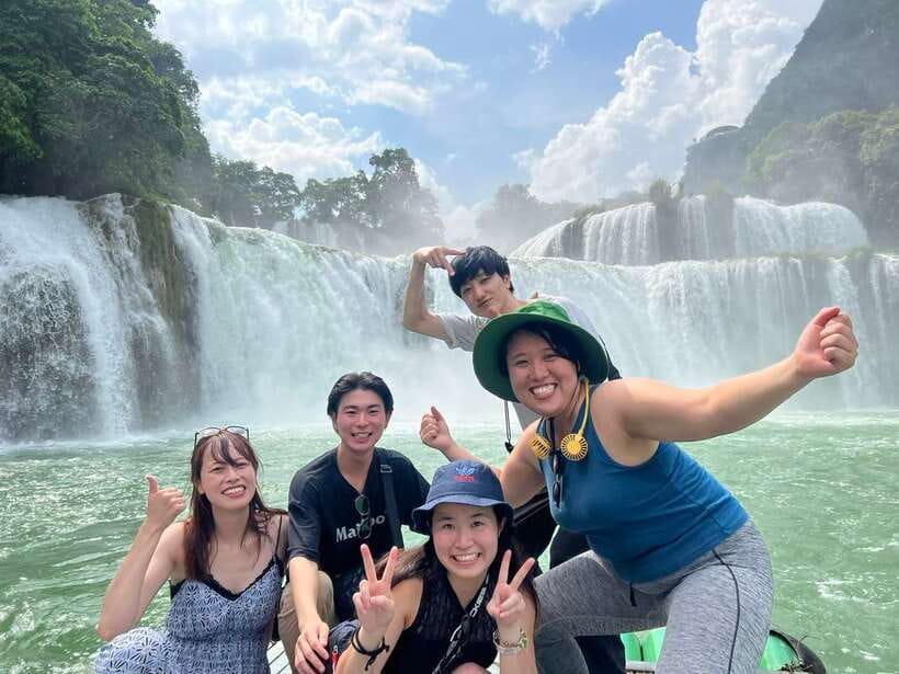 From Hanoi: Ban Gioc Waterfall & Angel Mountain 2-Day Tour - Ban Gioc Waterfall: electric cart access, optional raft ride, and the Chinese border area