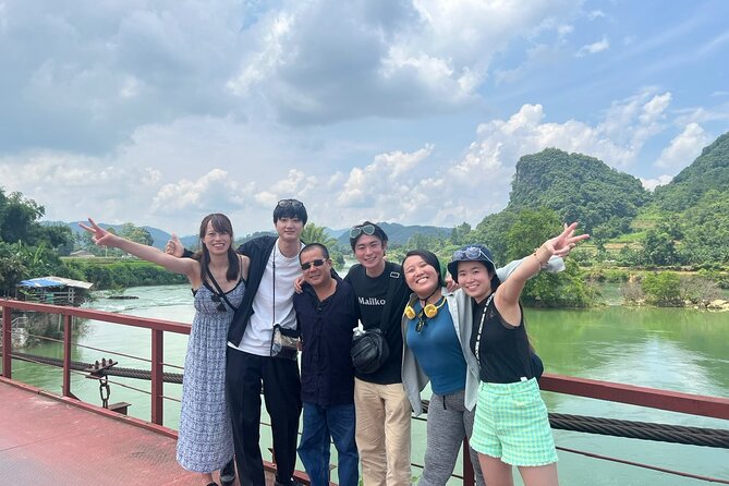 From Hanoi: Ban Gioc Waterfall - Angel Mountain 2D/1N By Car - Riverside check-in near Quay Son River